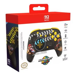 Control Inalámbrico USB con Función de Vibración para Mario Kart World Black, Compatible con IOS y Android, Joystick para Juegos - Product Image 2