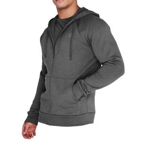 Sudadera con capucha y cremallera completa para hombre de alta calidad: chaqueta con capucha para gimnasia y ropa de gimnasio - Product Image 2