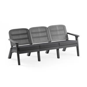 Silva II Triple Patio <b>Bench</b> - Product Image 5