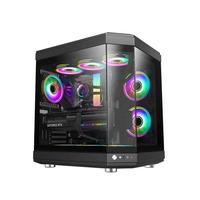 Casing komputer Desktop pelangi TrueNort