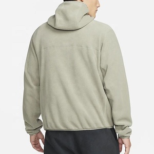 เสื้อฮู้ดผ้าฟลีซโอเวอร์ไซส์สำหรับผู้ชายเสื้อฮู้ดดี้แบบลำลองสไตล์สตรีท OEM - Product Image 6