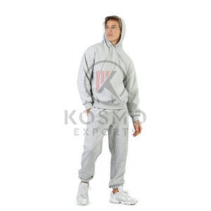 ชุดวิ่งขนแกะคุณภาพสูงของผู้ชายชุดวอร์มออกกำลังกายระบายอากาศได้ดีชุดออกกำลังกายฤดูหนาวเป็นมิตรกับสิ่งแวดล้อม - Product Image 4