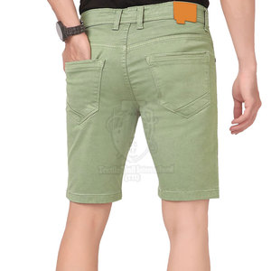 OEM Service Wholesale Custom Men Jeans <b>Shorts</b> New Arrival Private Label Men Jeans <b>Shorts</b> - Product Image 3
