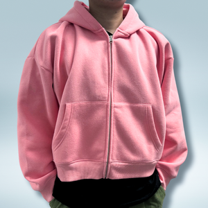 Sweat à capuche d'hiver à fermeture éclair épais avec mélange de coton épais, style streetwear décontracté, chaud et confortable - Product Image 6