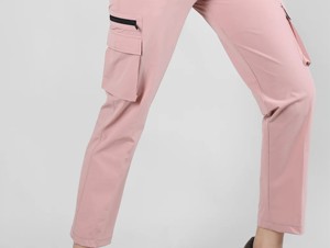 กางเกงยีนส์ขาบานสำหรับผู้ชายกางเกงยีนส์ทรงหลวมใส่สบายโลโก้ได้ตามต้องการ - Product Image 5