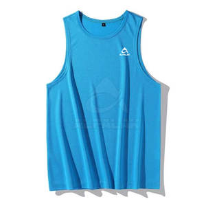 Camiseta sin mangas de entrenamiento informal para hombre más vendida, ropa activa de secado rápido de alta calidad, tela de punto transpirable, opción de talla grande - Product Image 1