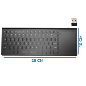 Mini Tastierino Numerico Wireless Integrato con Touchpad per Bluetooth, Meccanico, Inglese, Giapponese, Russo, Certificato RoHS, Progettato per Desktop - Product Image 4