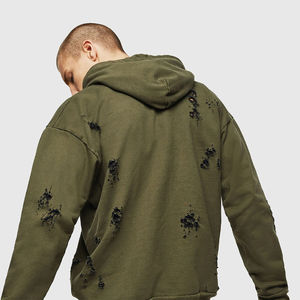 Sudadera con Capucha Unisex 100% Algodón, Estilo Vintage, Lavado Ácido, en Varios Colores, para Hombre, Ropa de Invierno - Product Image 5