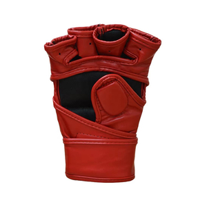 Guantes de MMA de cuero unisex, cómodos, duraderos, resistentes, transpirables para cierre, personalizables para entrenamiento de artes marciales de boxeo - Product Image 3