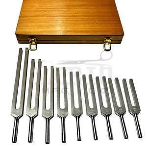 Kit complet de diapason 5 pièces fréquences C128, C256, C512, C1024, C2048 pour thérapie CE ISO EU par TARIQ MFG CO - Product Image 6