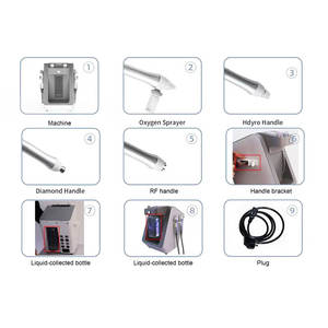 4 in 1ブラックヘッド除去スキンクリーナー顔酸素ハイドロダイヤモンドダーマブレーション水マイクロダーマブレーション美容マシン - Product Image 6