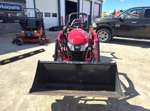 รถแทรกเตอร์ขนาดเล็ก Mahindra Emax 20S คุณภาพสูง ขายดี กำลัง 24 แรงม้า ขับเคลื่อน 4x2 เกียร์ธรรมดา เหมาะสำหรับงานเกษตร ประหยัดน้ำมัน กะทัดรัด - Product Image 2