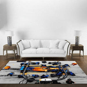 Alfombras Norris Mclaren F1, Alfombra Impresa para Decoración del Hogar y del Automóvil, con Pelo Suave - Product Image 5