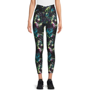 Women's Mid Waist Yoga/Gym <b>Leggings</b> <b>with</b> <b>Pockets</b> Spandex/Polyester Four-Way Stretch Quick Dry for Running & Workout - Product Image 1