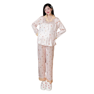 เสื้อผ้าคุณแม่ผ้าไหมไข่มุกสวมใส่สบายดูดซับเหงื่อได้ดี Price-B728 - Product Image 1