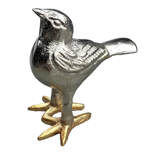 Figurine d'oiseau en métal pour la maison personnalisée Figurine d'oiseau en métal raisonnable décorative de table Ornement de bureau en métal coulé - Product Image 1