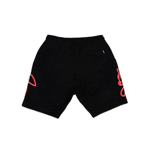 Short en éponge 100% coton personnalisé de haute qualité impression bouffante à ourlet brut de style urbain pour hommes - Product Image 6