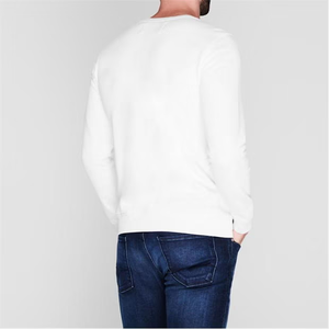 Sudadera Deportiva de Alta Calidad para Hombre, 100% Algodón, Transpirable, Suave al Tacto, Cuello Redondo, Manga Larga - Product Image 3