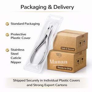 Professional Stainless Steel Curved <b>Cuticle</b> Nipper 6mm Precision Finger Nail <b>Cuticle</b> <b>Trimmer</b> Manicure Pedicure Tool OEM Custom - Product Image 6