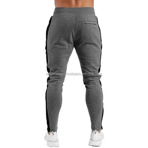 กางเกงวอร์มออกกำลังกายแบบลำลองเอวสูงสำหรับผู้ชายกางเกงคาร์โก้แบบมีรอยย่นตกแต่งกระเป๋าโลโก้ได้ตามต้องการ - Product Image 2