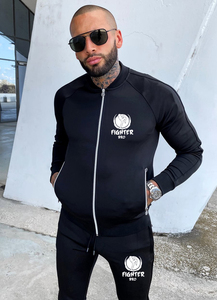 Sweat à capuche zippé 100% coton pour homme Style pull à imprimé bouffant personnalisé pour la saison d'automne - Product Image 2