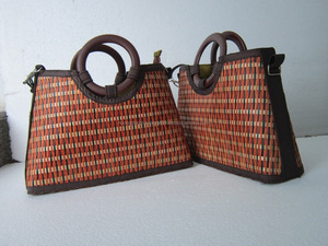 Vietnam crochet tricoté sac à main modèle simple pour les femmes 2 sacs à main pour les femmes de luxe de fabricant du Vietnam - Product Image 6