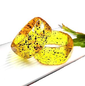 NATURAL <b>Jewelry</b> Resin <b>Acrylic</b> Bracelet Bangle Exaggerated Dazzling Multicolor Wide Irregular Square <b>Acrylic</b> Bracelets Women - Product Image 4