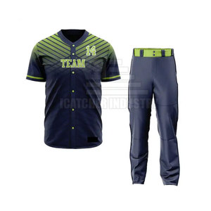 Whole Sale Price 2025 <b>Men</b> Custom Baseball Uniform <b>Best</b> Quality Low Price Baseball Uniform - Product Image 1