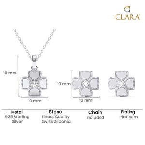 Juegos de Joyería Fina de Plata de Ley 925 Premium, Compre en Línea Elegantes Pendientes Colgantes - Product Image 5