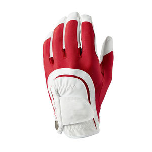 Top fabricant A Grade peau de mouton cuir tricoté doublure écran tactile gants de golf hiver chaud respirant unisexe gants de sport - Product Image 3