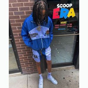 ชุดกางเกงขาสั้นยูนิเซ็กซ์เอวกลาง ผ้าแห้งเร็ว ระบายอากาศ กันลม เป็นมิตรกับสิ่งแวดล้อม คุณภาพสูงจากโรงงานผู้ผลิต (OEM)  ไซส์ใหญ่ ลายเรียบ เอวยางยืด - Product Image 2