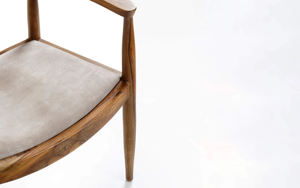 Ensemble de table et de chaises de salle à manger rectangulaires en bois massif de style nordique, luxe moderne, 6 places - Product Image 4