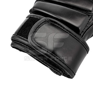 Gants MMA pour l'entraînement et le combat avec rembourrage renforcé et fermeture forte au poignet Gants MMA en cuir PU - Product Image 2