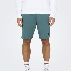 Pantalones Cortos Deportivos Casuales para Hombre, Ligeros, de Media Altura, Transpirables, Antiarrugas, de Algodón Elástico, con Patrón Sólido, Más Vendidos, Servicio OEM - Product Image 4