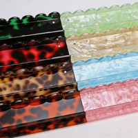 Lot de 4 porte-cartes en acrylique motif écaille de tortue, à insertion facile, pour jeux de société multijoueurs
