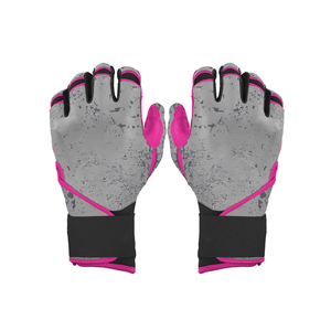 Guantes de Bateo de Béisbol para Adultos, Nueva Llegada, OEM, Cuero Premium, Talla y Logotipo Personalizables, Transpirables, Puño Largo, para Softbol, Mano Izquierda/Derecha - Product Image 1