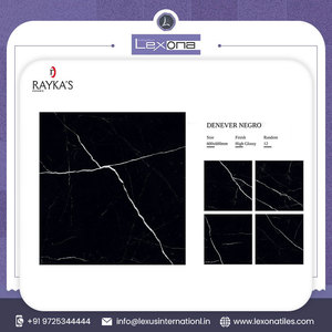 Última colección, nuevo diseño, azulejo de piso de porcelana, azulejo de piso brillante de porcelana de 600*600mm para el hogar - Product Image 2