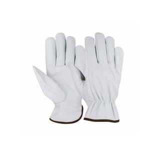 100% nouveau gros cuir conduite respirant marque peau de vache peau de chèvre meilleure Protection hommes gants en cuir - Product Image 1