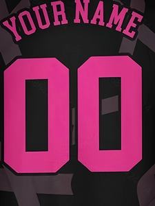 Camiseta de Béisbol Personalizada con Nombre para Concientización sobre el Cáncer de Mama, Camiseta de Béisbol con Lazo de Cinta, Regalo de Apoyo para Guerreros Supervivientes del Cáncer - Product Image 4