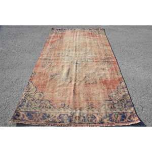 พรมขนสัตว์สีเบจแบบวินเทจผ้าปูสี่เหลี่ยมผืนผ้าขนาดใหญ่5.2x9.4ฟุตสำหรับห้องนั่งเล่นห้องนอนยางเหนียวสำหรับห้องโถง - Product Image 1