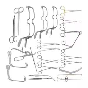 Ensemble d'instruments chirurgicaux Pentax certifiés CE ISO 23pc Source d'alimentation manuelle Amygdalectomie Ent pour les instruments médicaux d'élimination des amygdales - Product Image 3