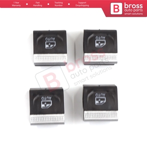 BDP1211-2 Juego de 4 Cubiertas de Botones para Reparación de Interruptores de Elevavidrios para Clio MK5 Captur MK2 5 Puertas 254107001R - Product Image 2
