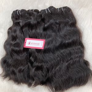 HOT SALE No tangle Hair Unprocessed Raw Natural Wavy Hair Vendors Vietnamese Cuticle Aligned Raw Human Hair Soft - Product Image 4