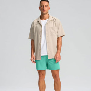 สั่งซื้อเลย กางเกงขาสั้นผู้ชายผ้าแคนวาส ระบายอากาศ แห้งเร็ว ป้องกันรังสียูวี ยืดได้ 4 ทิศทาง มีเชือกผูก เหมาะสำหรับออกกำลังกายกลางแจ้ง - Product Image 2