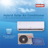 Climatiseur hybride solaire A+++ avec commande Wi-Fi par application, split inverter Kanion Co pour maison et villa