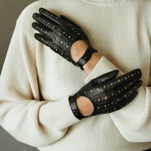 Toutes les tailles de couleur unie Équipement de protection individuelle Gants de sécurité Gants en cuir pour la conduite - Product Image 6