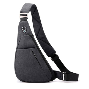 New Fashion Men Business Chest <b>Bags</b> Genuine Leather Casual Crossbody Shoulder <b>Bag</b> Outdoor Travel <b>Waterproof</b> Sling Eco-friendly - Product Image 1