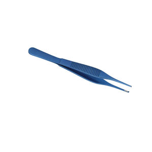 Pinzas de tejido anatómico de disección marrón Adson, pinzas de tejido de vendaje de un solo uso de la mejor calidad para instrumento médico - Product Image 4