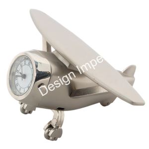 <b>Shelve</b> Display Portable Airplane Models <b>Desktop</b> Clock Wholesale Supply Business Gift Uses Decorative Normal Aircraft Model Clock - Product Image 2