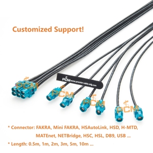 Cable automotriz divisor Ethernet 6 en 1 H-MTD x6 para sistema de desarrollo de bancada Robotaxi, para desarrolladores de sistemas embarcados NVIDIA <span class=keywords><strong>Thor</strong></span> - Product Image 5